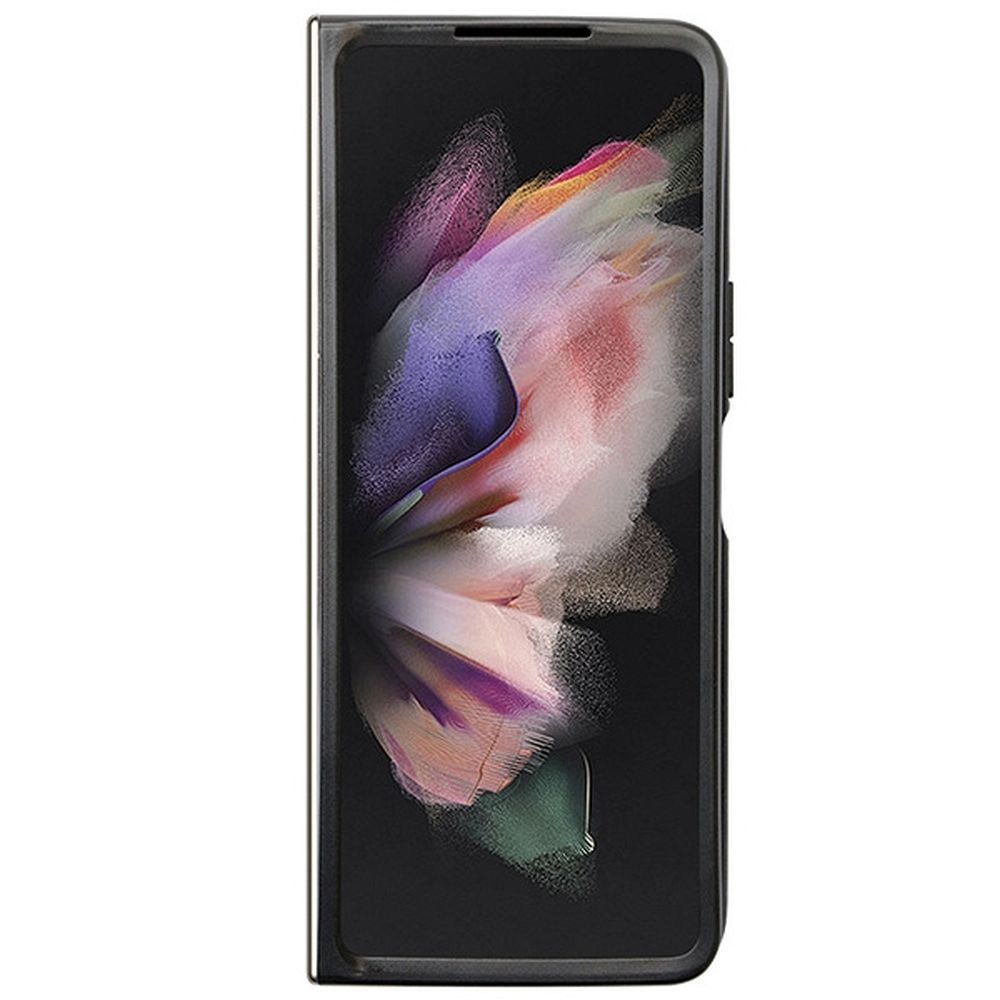 Husa GUESS originala plata pentru Samsung Fold 5 (4G Triangle Strass / negru) - 2 | YEO